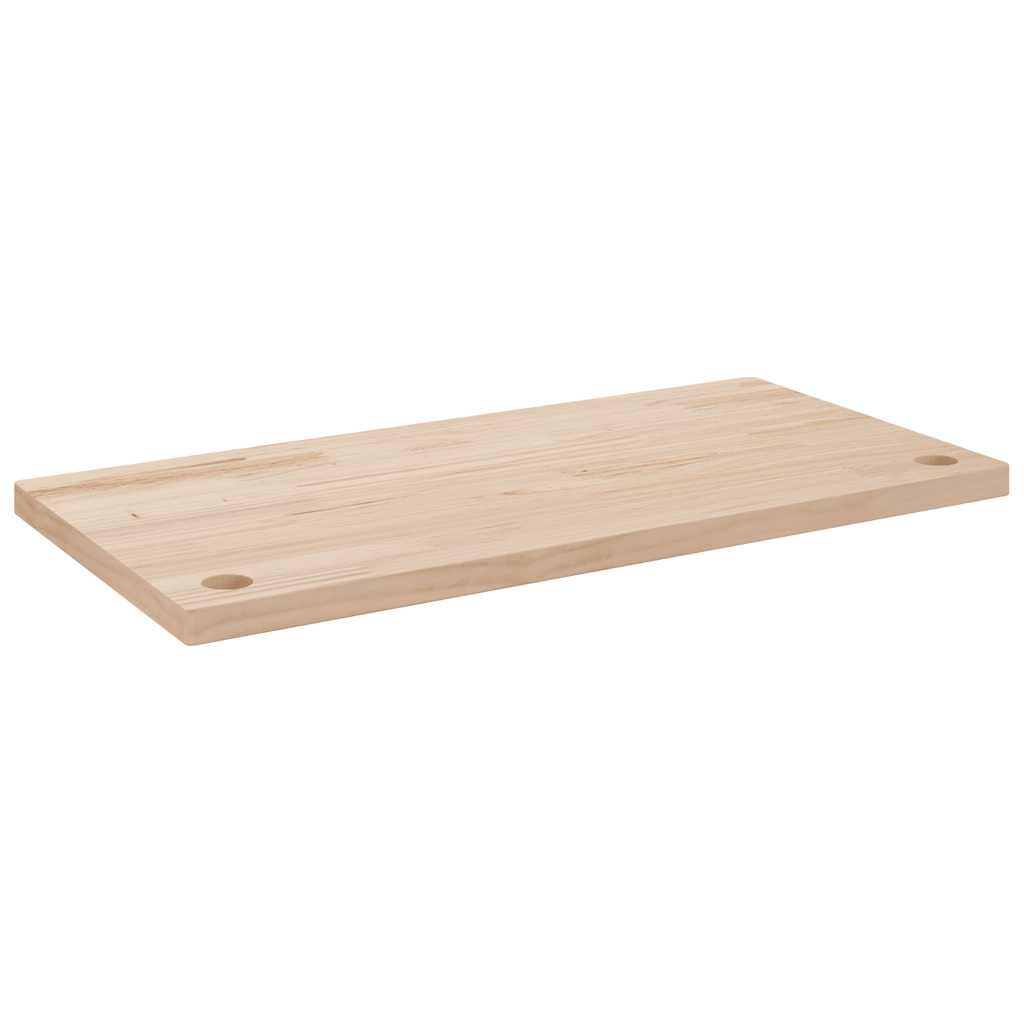 Desk Top 80x40x2.5 cm Solid Wood Pine