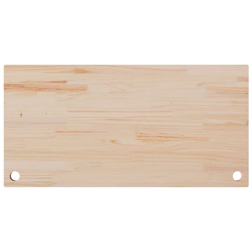 Desk Top 110x55x2.5 cm Solid Wood Pine