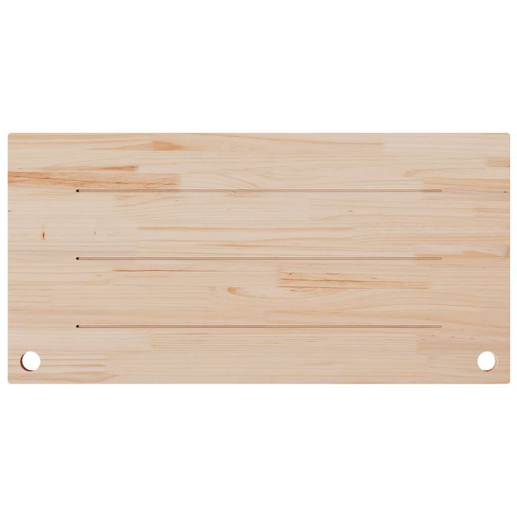 Desk Top 100x60x2.5 cm Solid Wood Pine