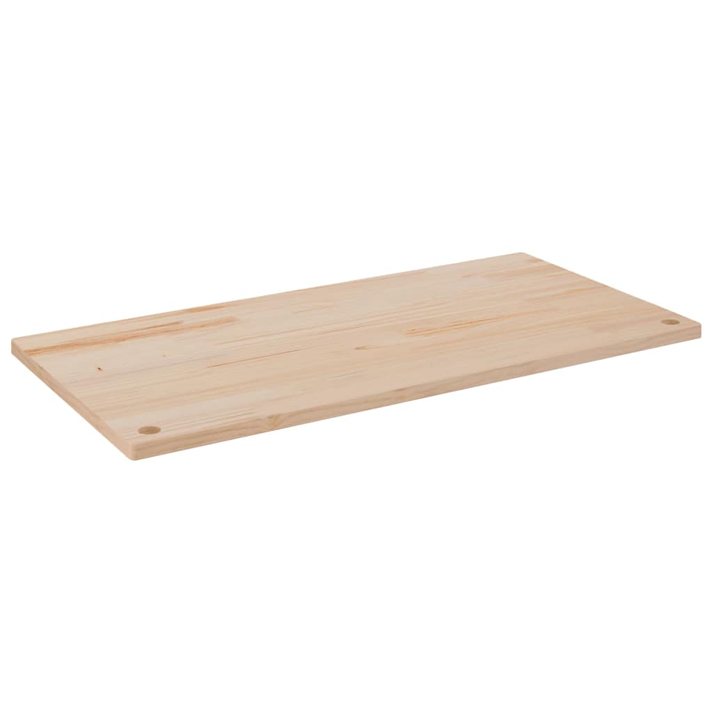 Desk Top 110x60x2.5 cm Solid Wood Pine