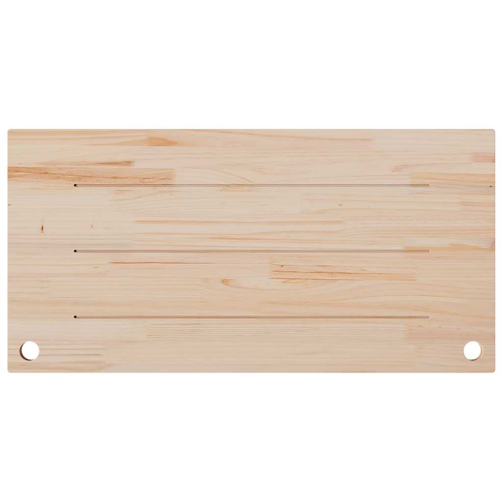 Desk Top 110x60x2.5 cm Solid Wood Pine