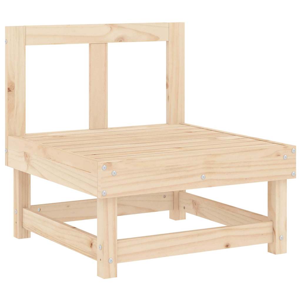 Solid Pine Middle Sofa w/ Cushions - Elegant & Durable Seating