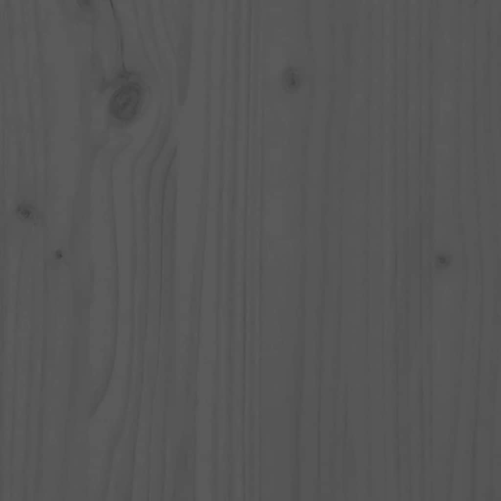 Modern Grey Corner Sofa with Cushions - 2 pcs, Solid Pine Wood