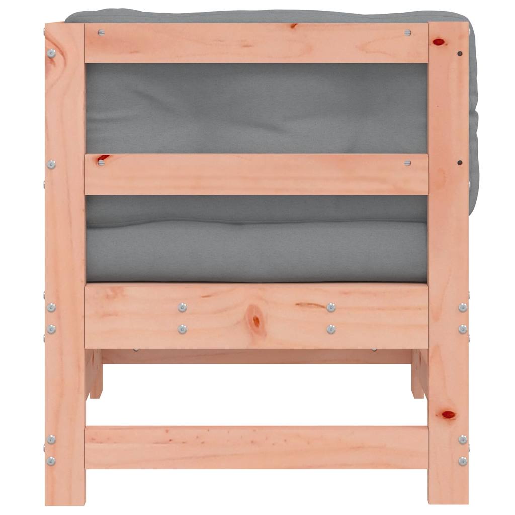 Douglas Solid Wood Corner Sofa with Cushions - Stylish & Durable