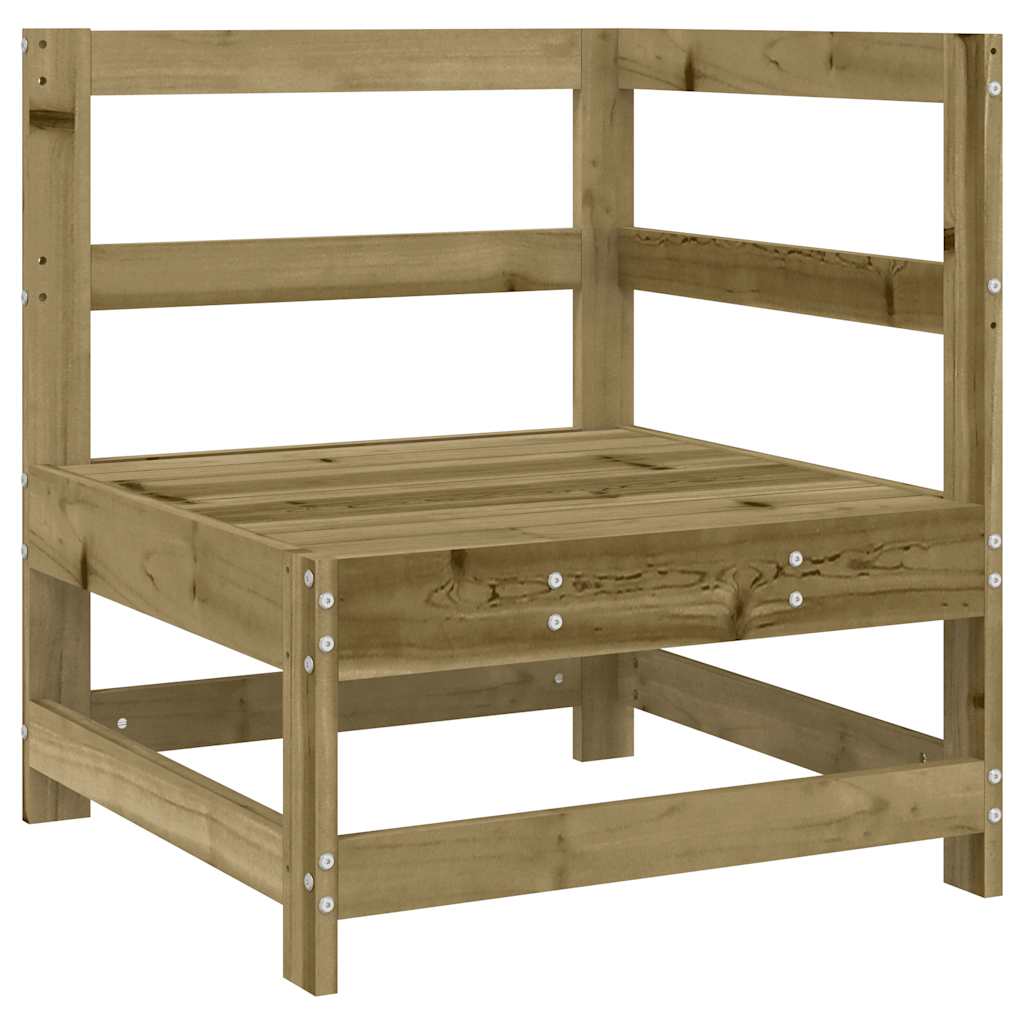 Pine Wood Corner Sofa with Cushions – Stylish & Durable Seating