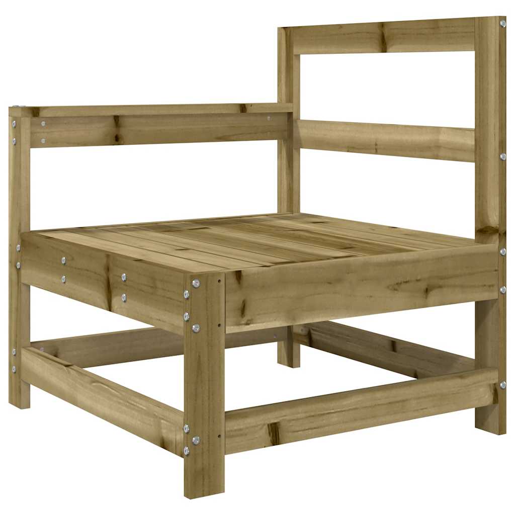 Pine Wood Garden Chair with Cushions - Durable & Stylish Seating