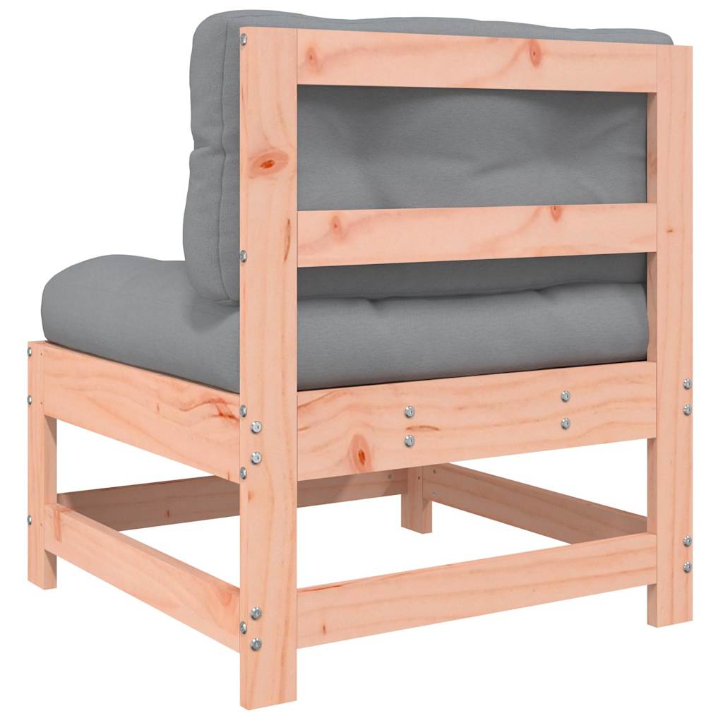 2-Pc Solid Wood Douglas Middle Sofas with Cushions - Stylish Comfort