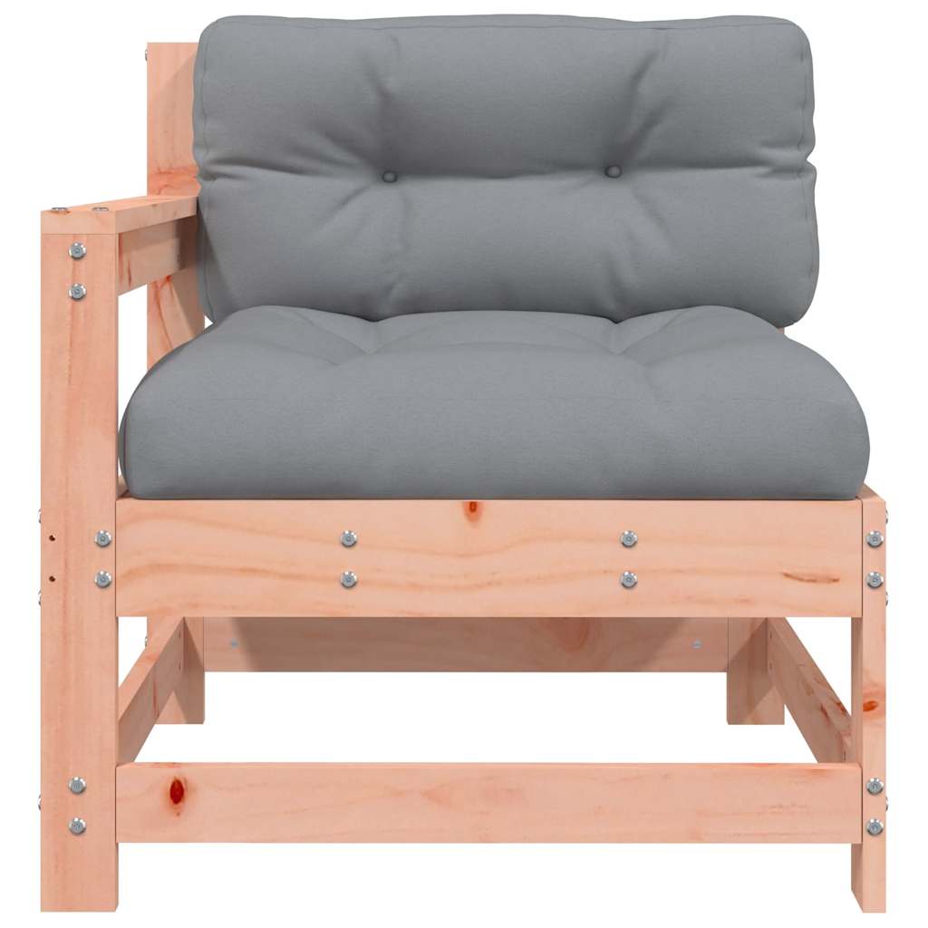 Garden Chairs with Cushions 2 pcs Solid Wood Douglas