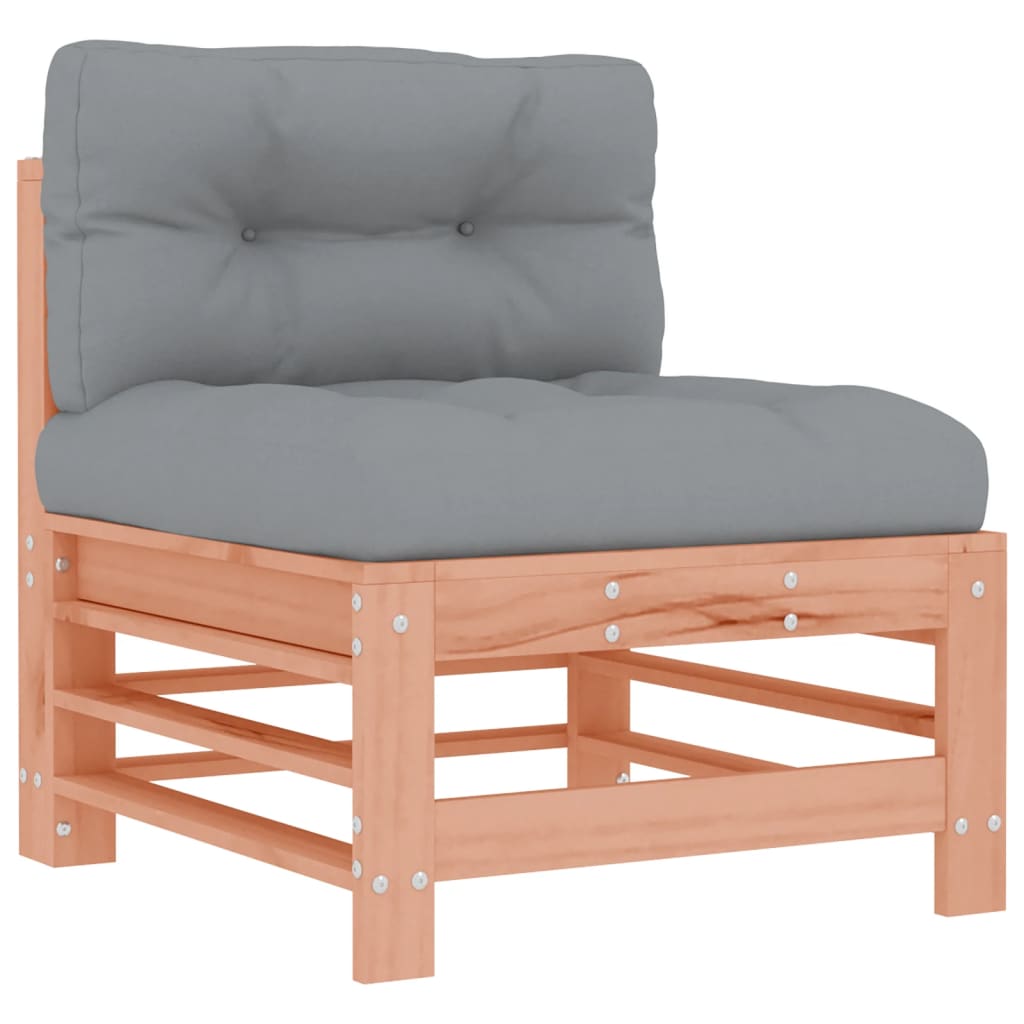 Douglas Solid Wood Middle Sofa with Cushions - Modern & Durable
