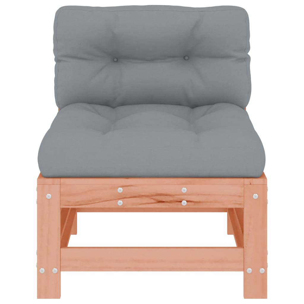 Douglas Solid Wood Middle Sofa with Cushions - Modern & Durable