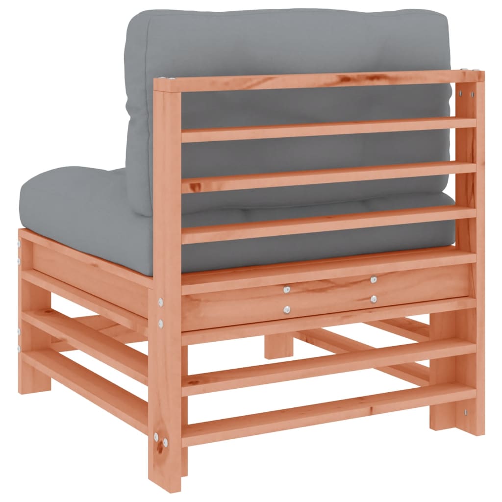 Douglas Solid Wood Middle Sofa with Cushions - Modern & Durable