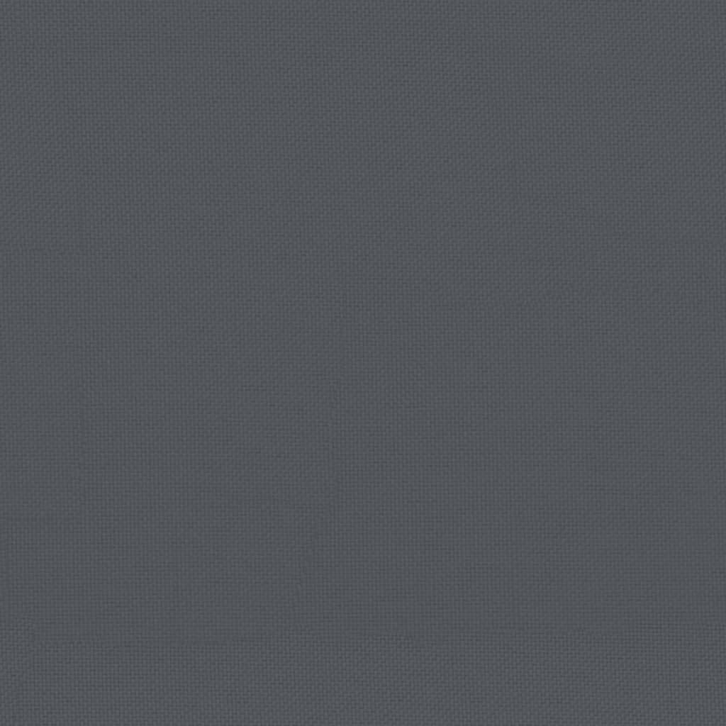 White Pine Garden Footstool with Cushion - Solid Wood Comfort