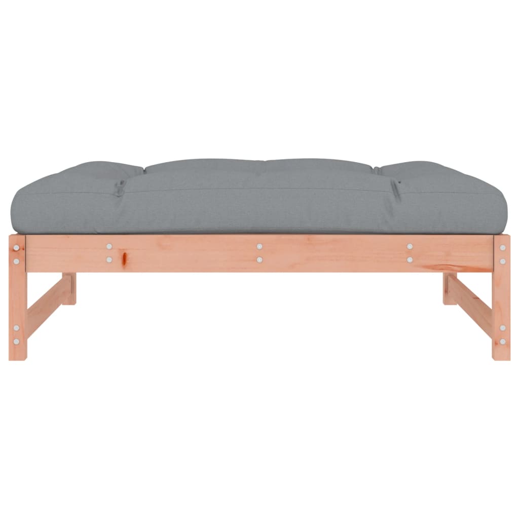 Solid Wood Douglas Garden Footstool 120x80 cm - Durable & Stylish