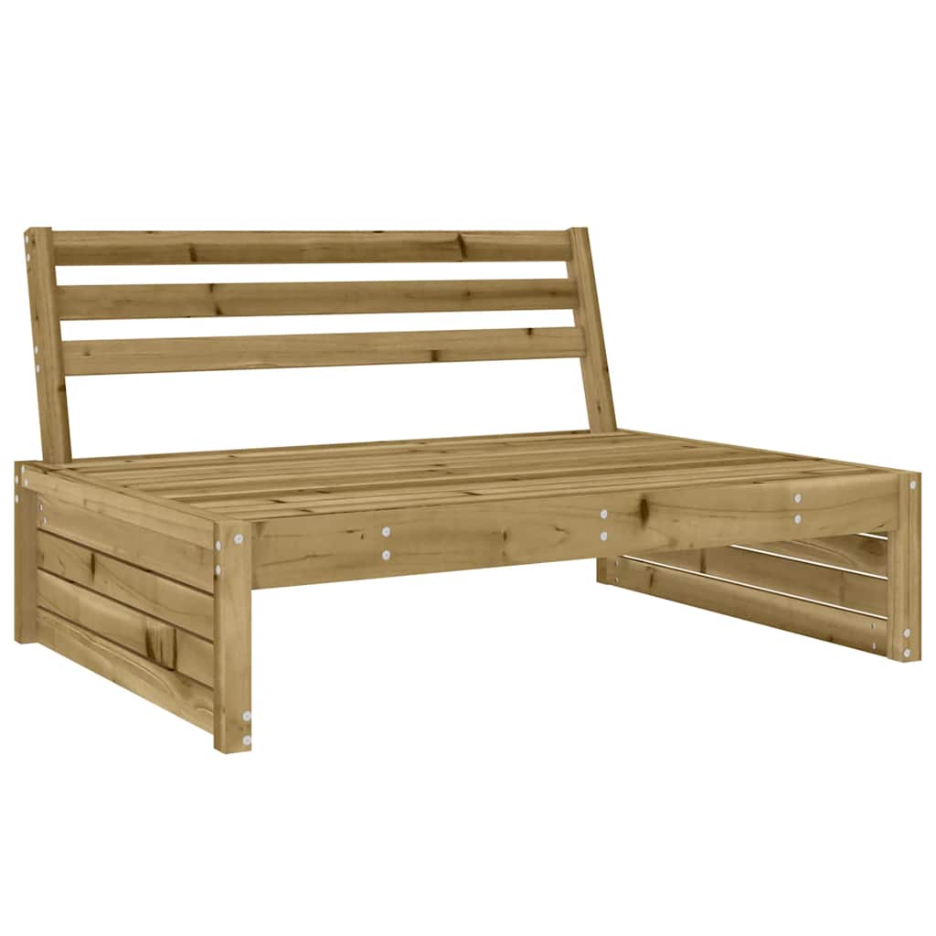 Compact Middle Sofa 120x80 cm in Pine Impregnated Wood