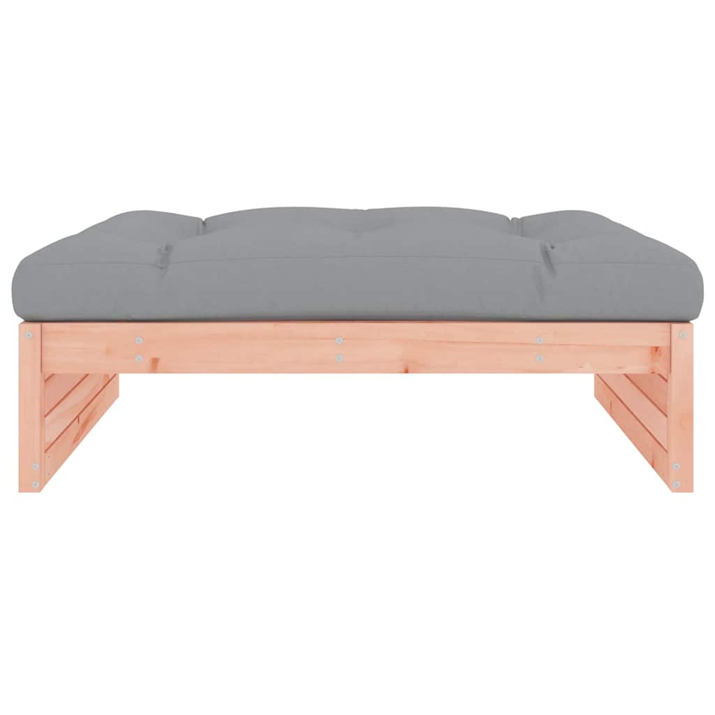 Solid Wood Douglas Garden Footstool 120x80 cm - Outdoor Comfort
