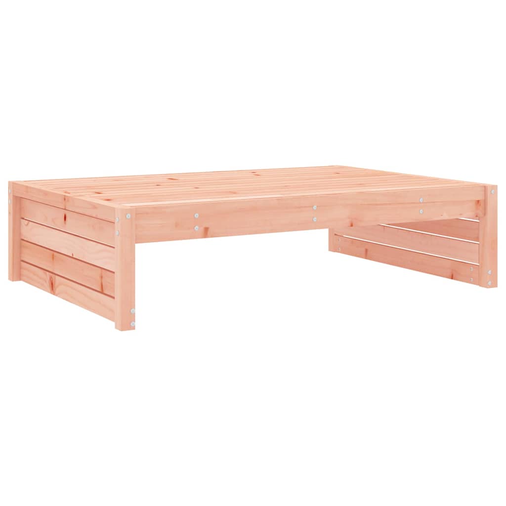 Solid Wood Douglas Garden Footstool 120x80 cm - Outdoor Comfort