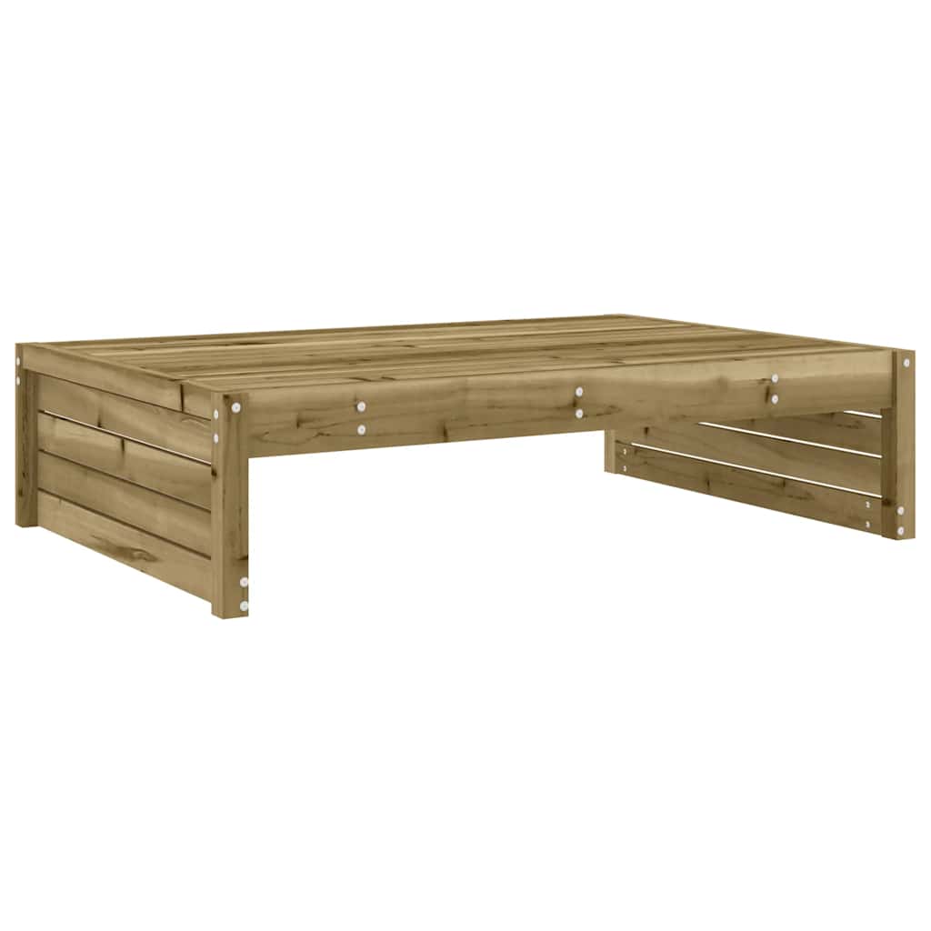 Sturdy Pine Garden Footstool 120x80 cm - Impregnated Wood