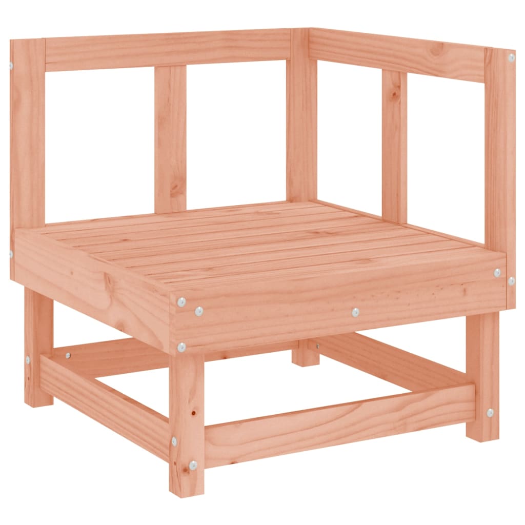 2-Piece Solid Wood Douglas Garden Corner Sofas Set