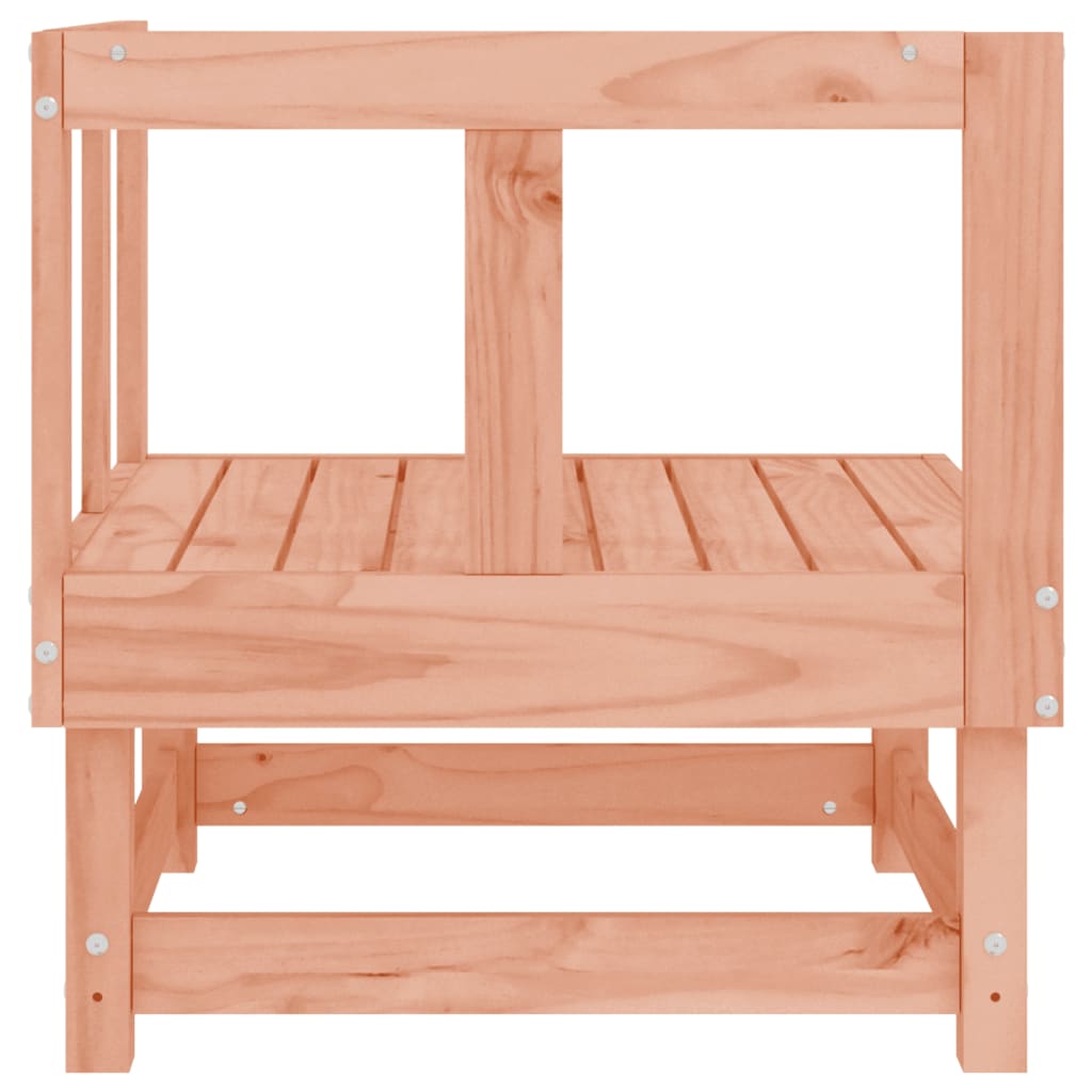 2-Piece Solid Wood Douglas Garden Corner Sofas Set