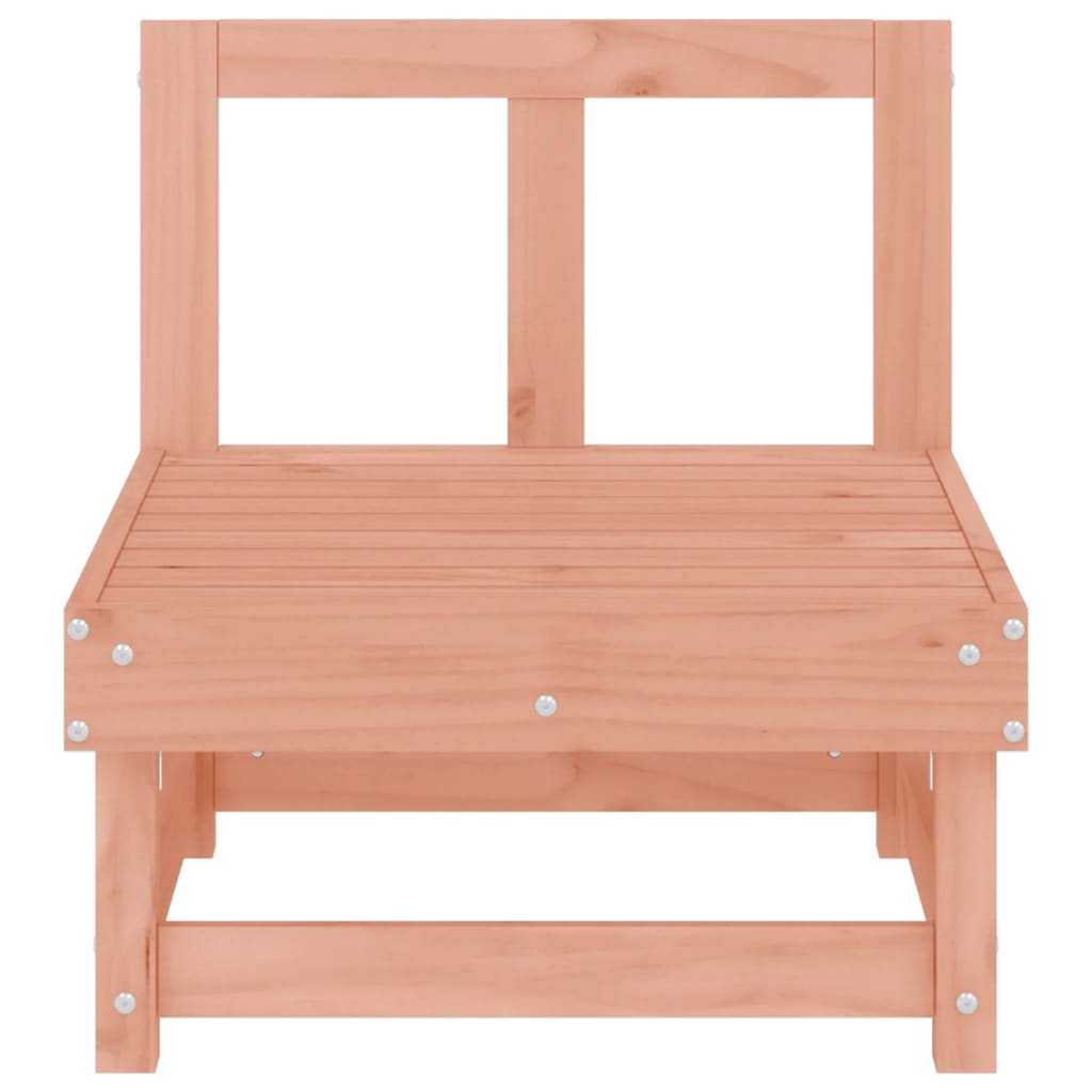 Solid Wood Douglas Garden Middle Sofas - 2 Piece Set