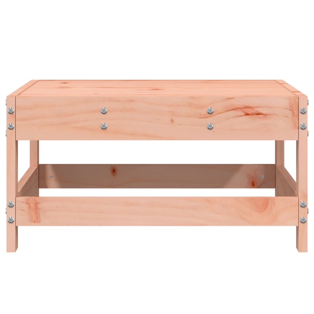 Douglas Wood Garden Footstool - Solid, Durable Outdoor Seating