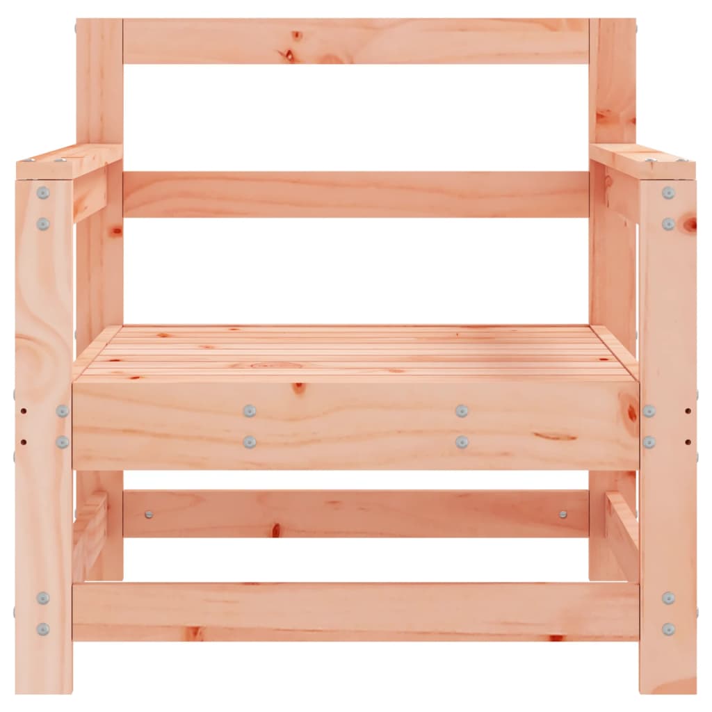 Solid Wood Douglas Garden Chairs - Set of 2, Elegant & Durable