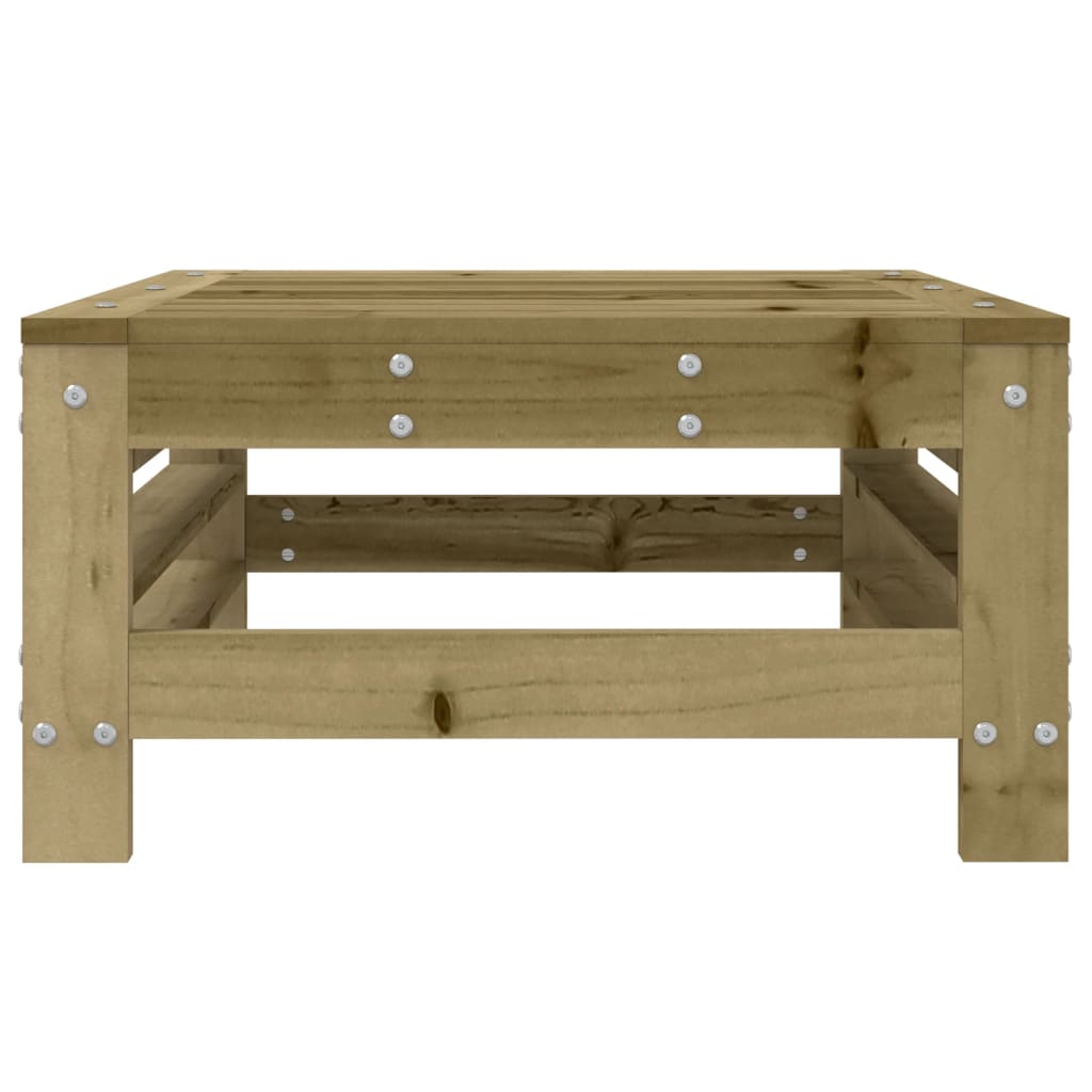 Durable Pine Garden Footstool - Weatherproof & Stylish Design