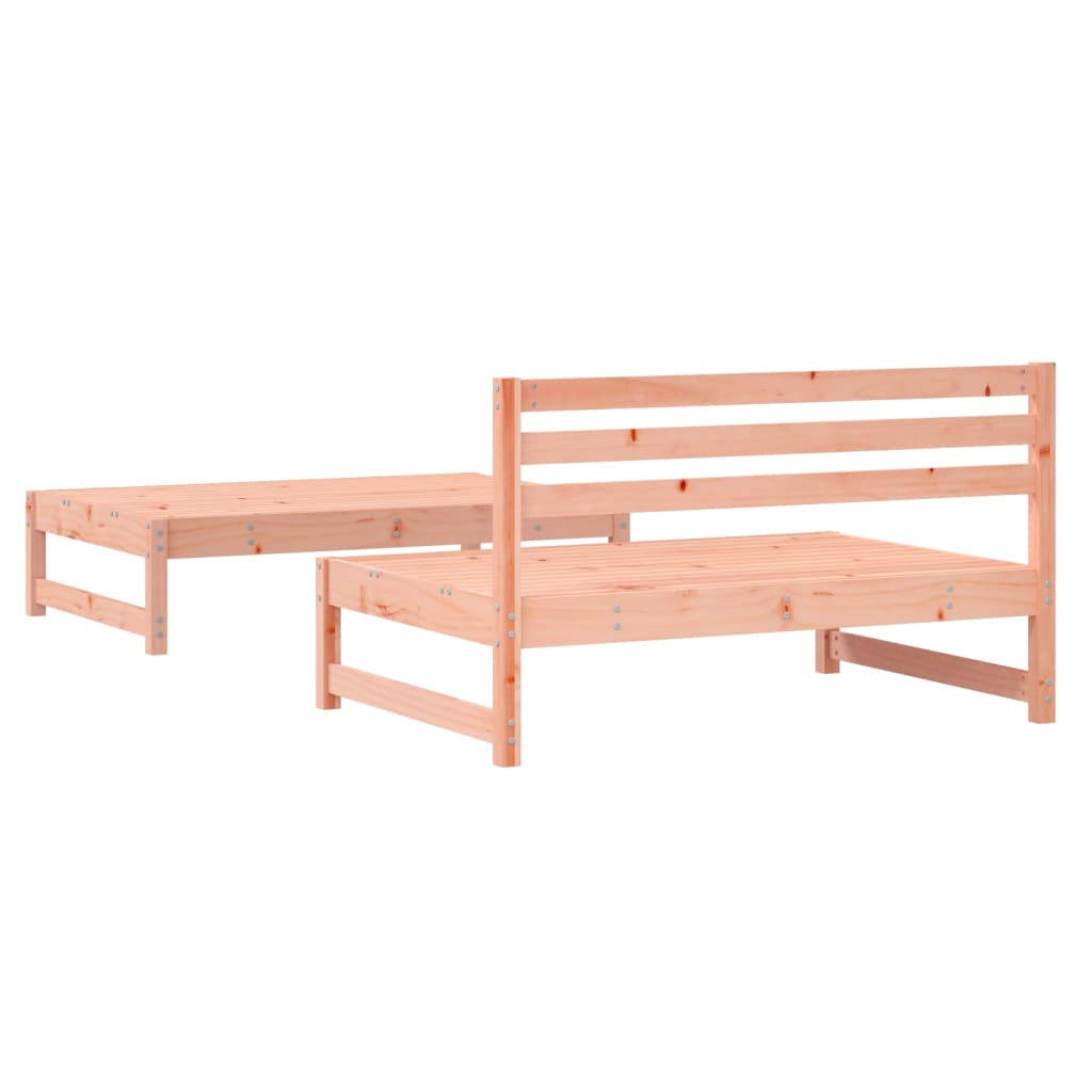 Solid Wood Douglas 2 Piece Garden Lounge Set - Stylish & Durable