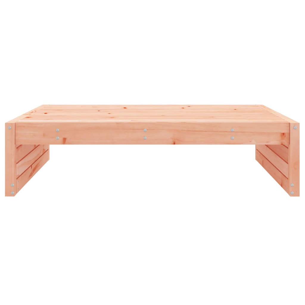 Solid Wood Douglas Garden Footstool 120x80 cm - Durable Outdoor Seat