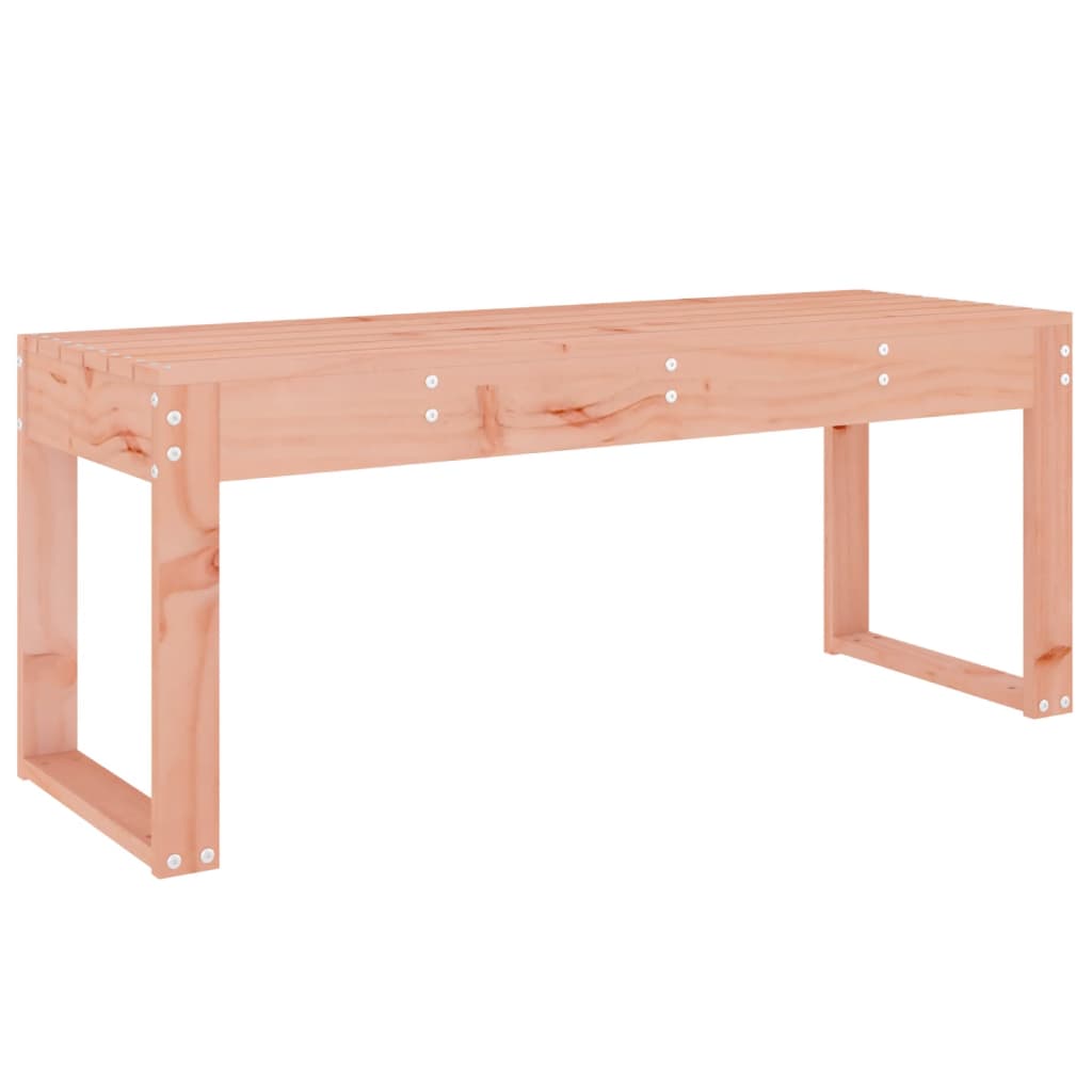 Solid Wood Douglas Garden Bench 110x38x45 cm