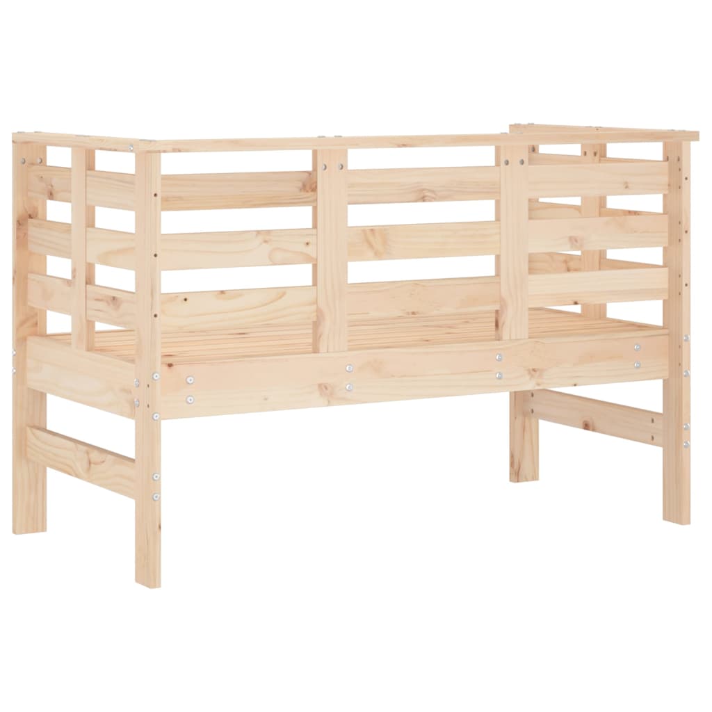 Solid Pine Garden Bench 111.5x53x71 cm – Durable & Stylish Seating