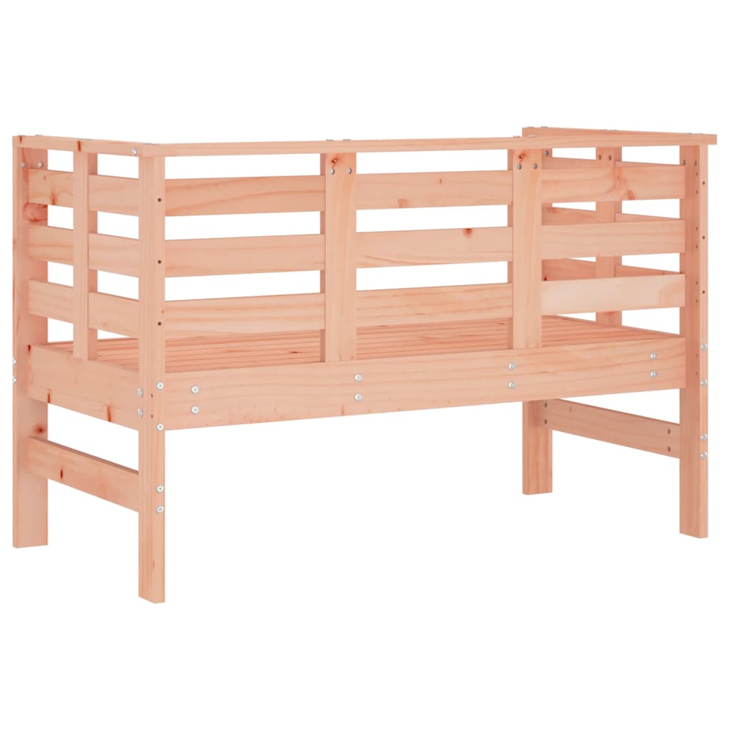 Solid Wood Douglas Garden Bench - 111.5x53x71 cm Outdoor Seating