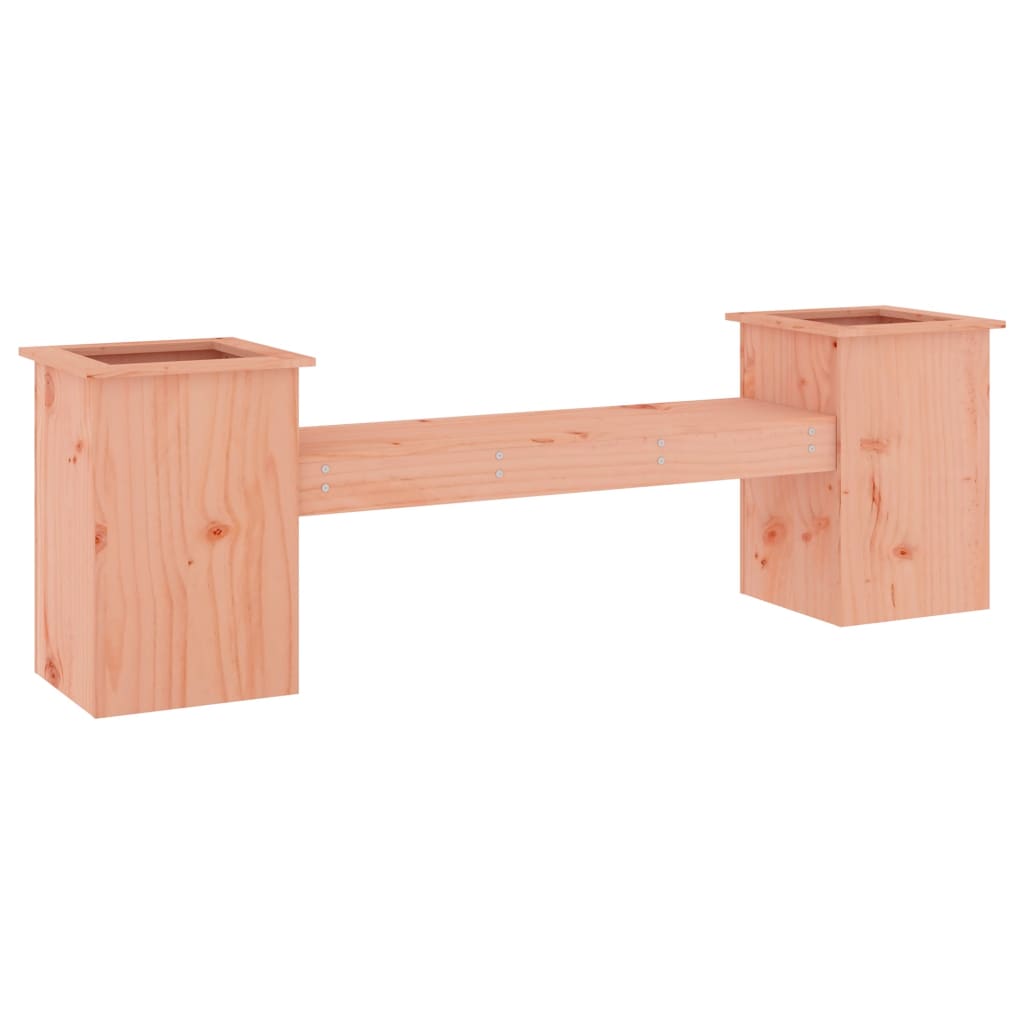 Solid Wood Douglas Planter Bench 184.5x39.5x56.5 cm