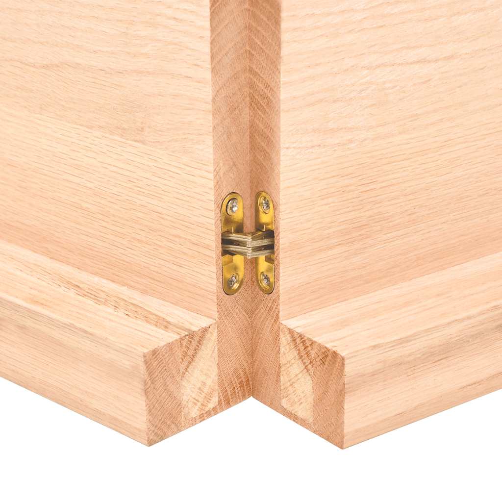 Solid Wood Live Edge Table Top 180x40cm - Natural Finish