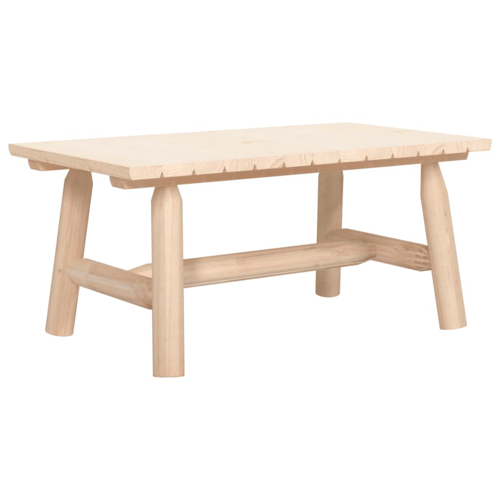 4 Piece Garden Lounge Set Solid Wood Spruce