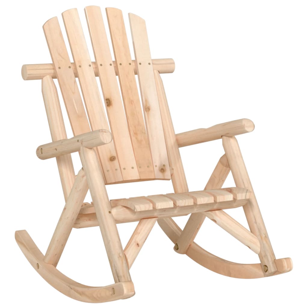 5 Piece Garden Lounge Set Solid Wood Spruce