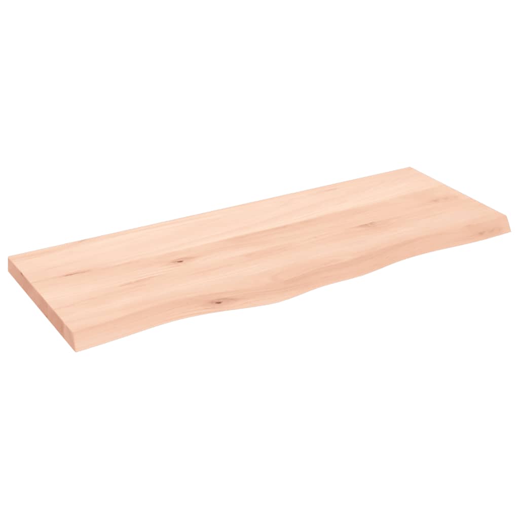 Versatile Oak Table Top 100x40cm | Adjustable Thickness | Solid Wood