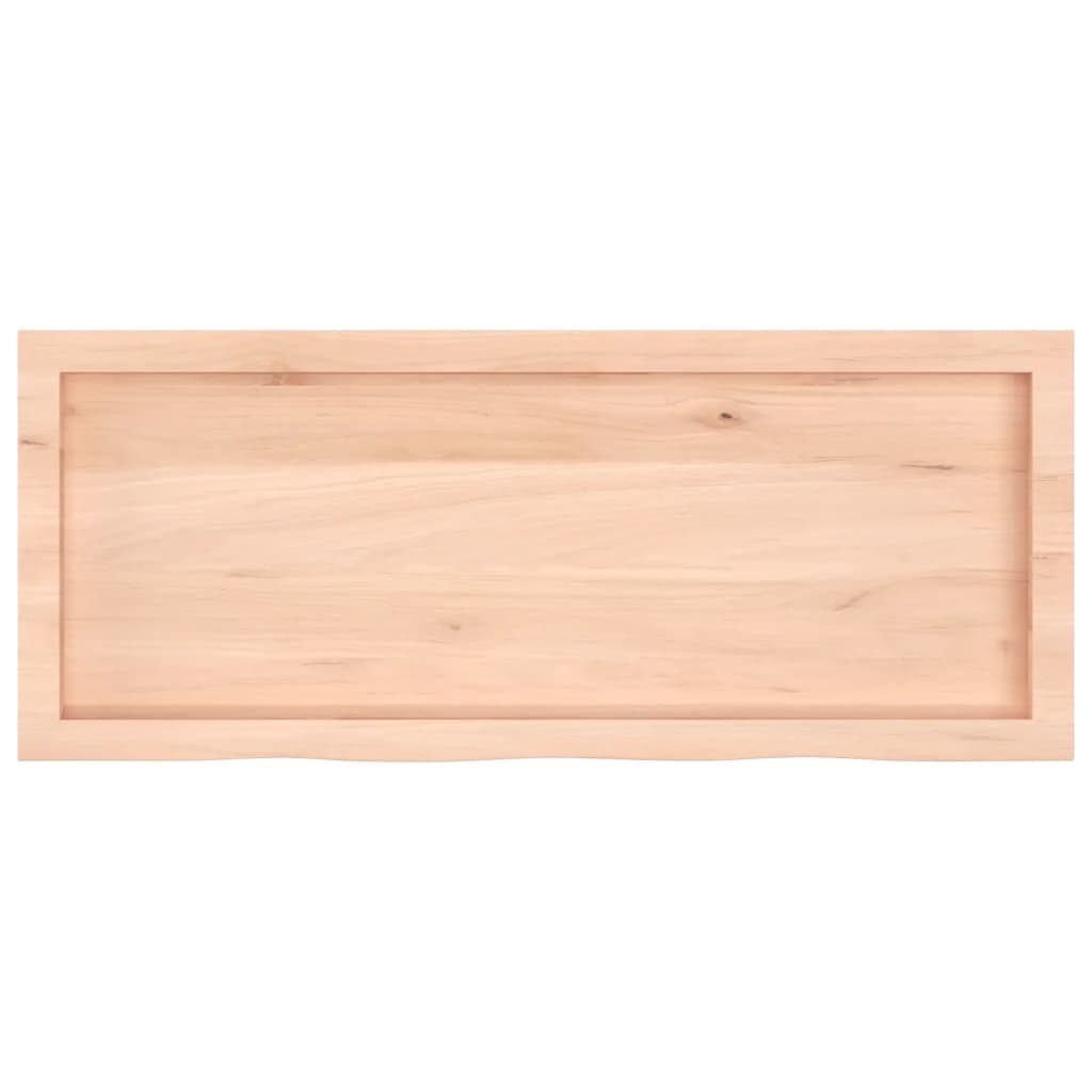 Versatile Oak Table Top 100x40cm | Adjustable Thickness | Solid Wood