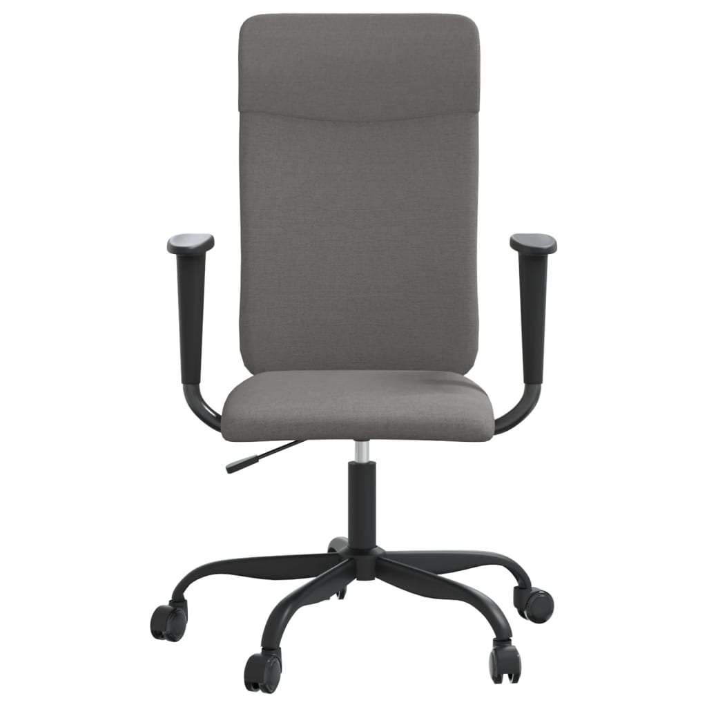 Ergonomic Office Chair in Dark Grey Fabric for Comfort and Style