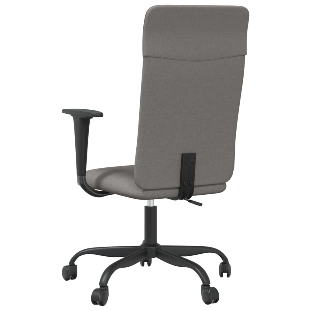 Ergonomic Office Chair in Dark Grey Fabric for Comfort and Style