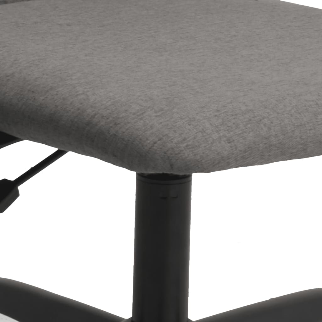 Ergonomic Office Chair in Dark Grey Fabric for Comfort and Style