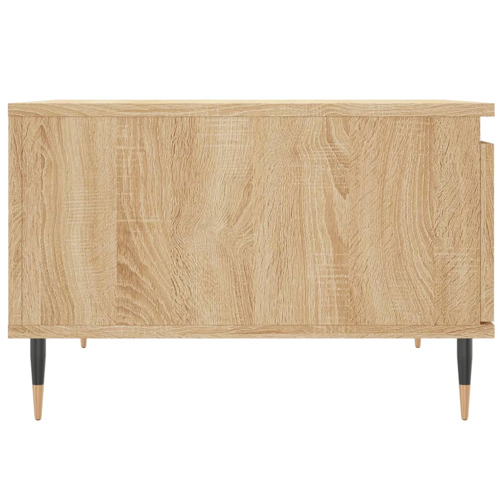 Coffee Table Sonoma Oak 55x55x36.5 cm Engineered Wood