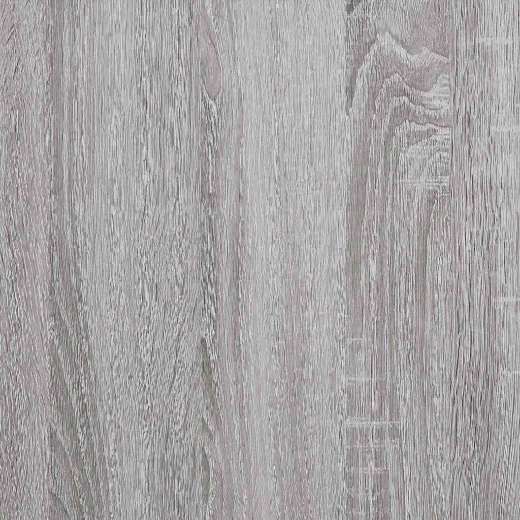 Grey Sonoma Bathroom Cabinet - 58x33x60 cm Engineered Wood