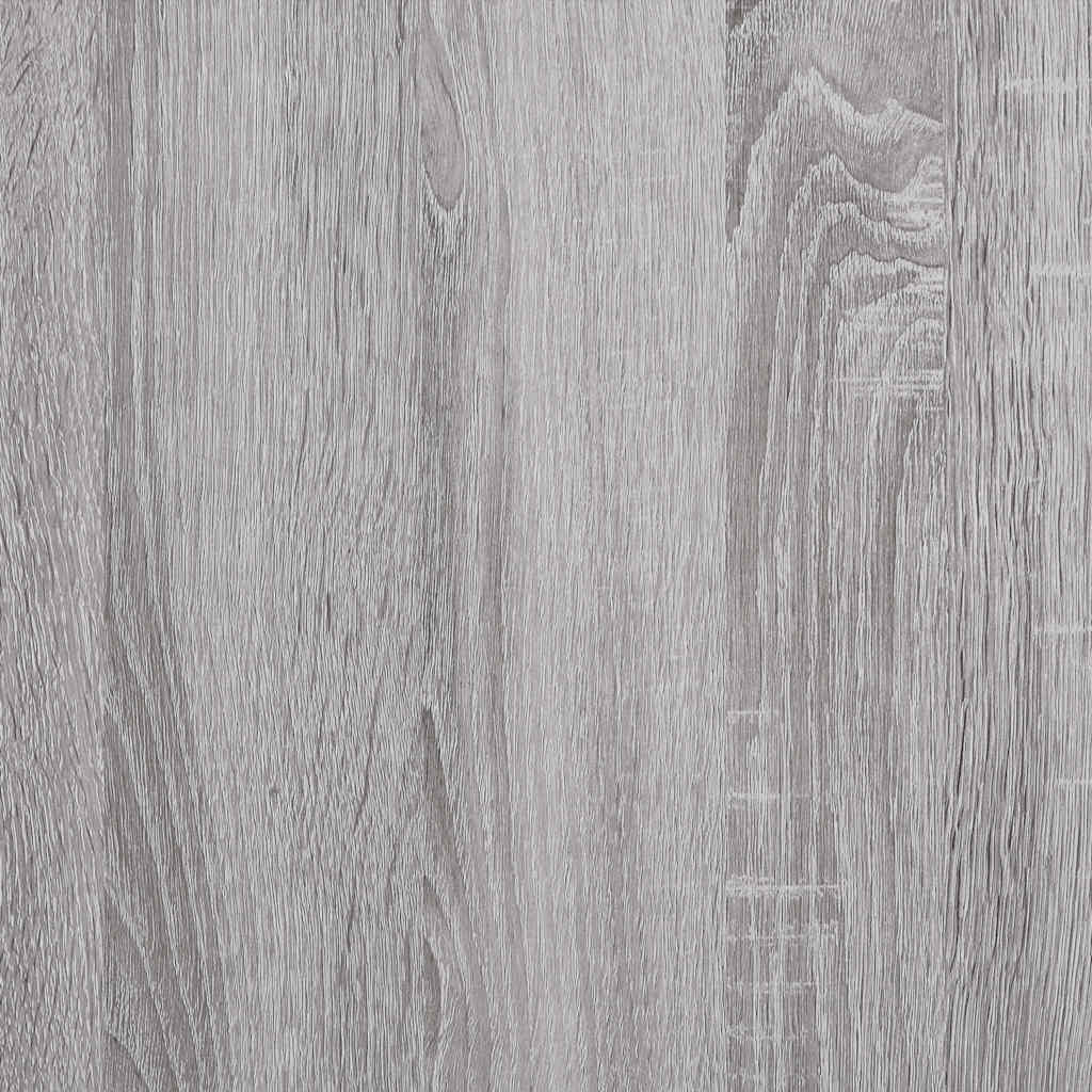Grey Sonoma Bathroom Cabinet - 58x33x60 cm Engineered Wood