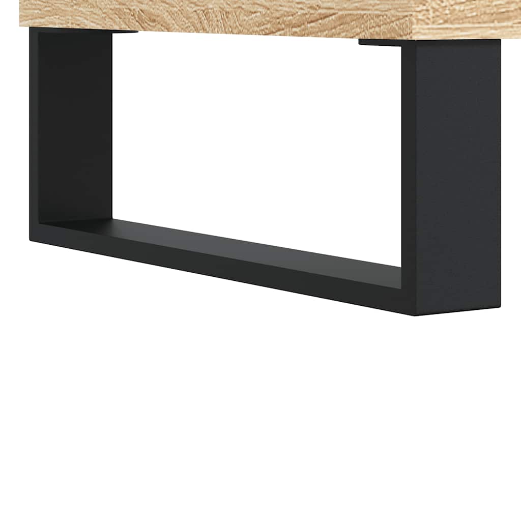 Sonoma Oak Bathroom Cabinet 58x33x60 cm - Engineered Wood