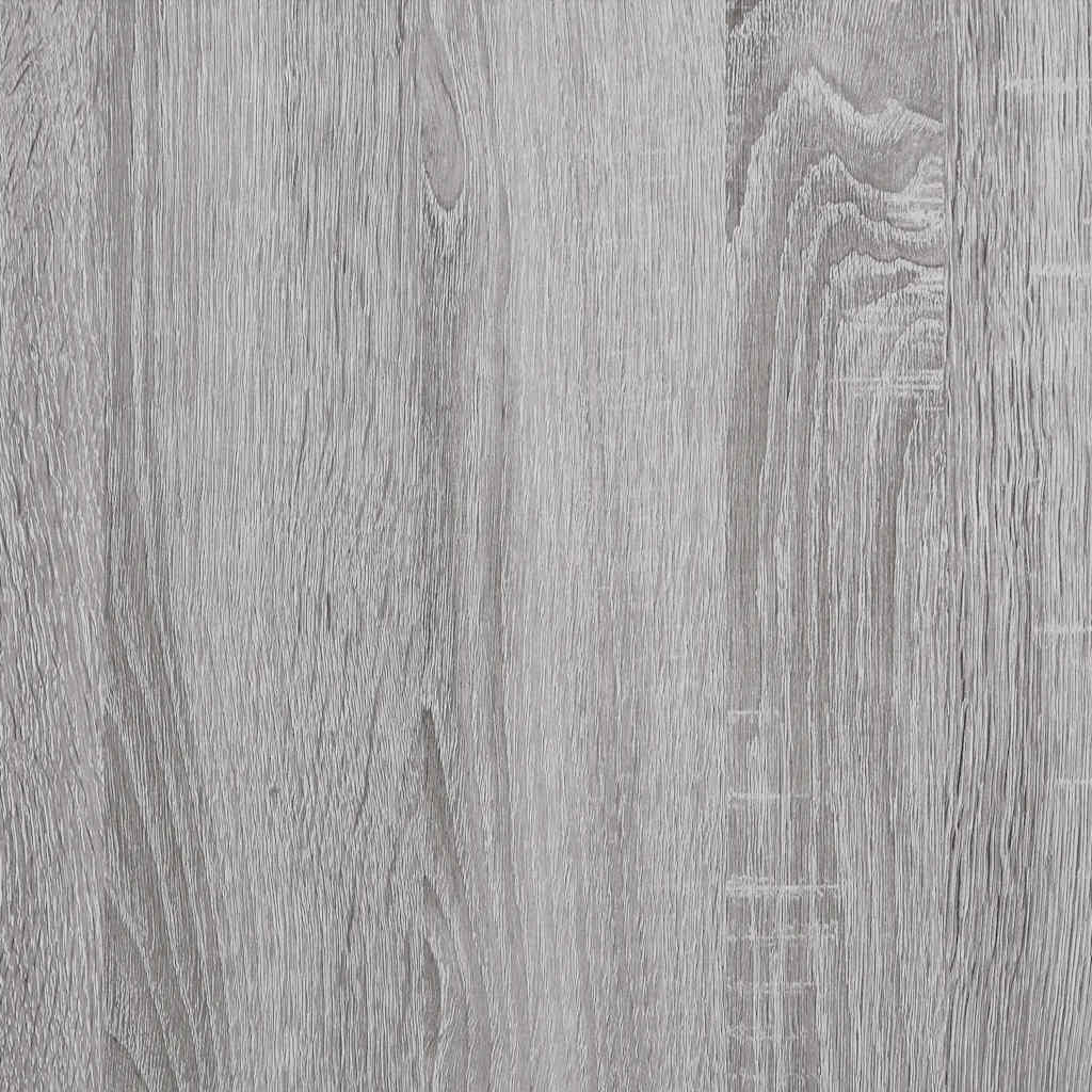 Sonoma Grey Bathroom Cabinet - Engineered Wood 80x33x60 cm