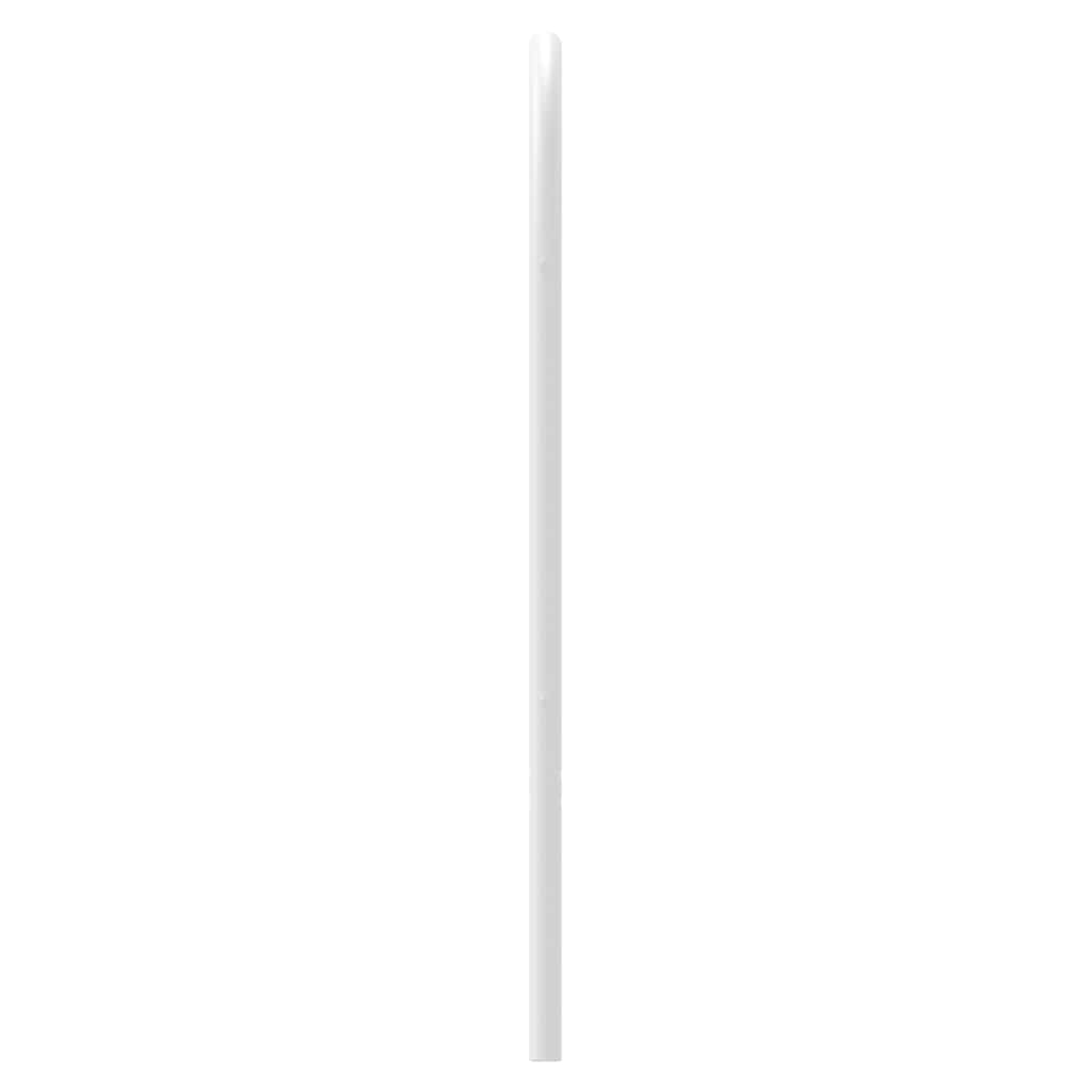Elegant White Metal Headboard – 100 cm Stylish Bedroom Decor