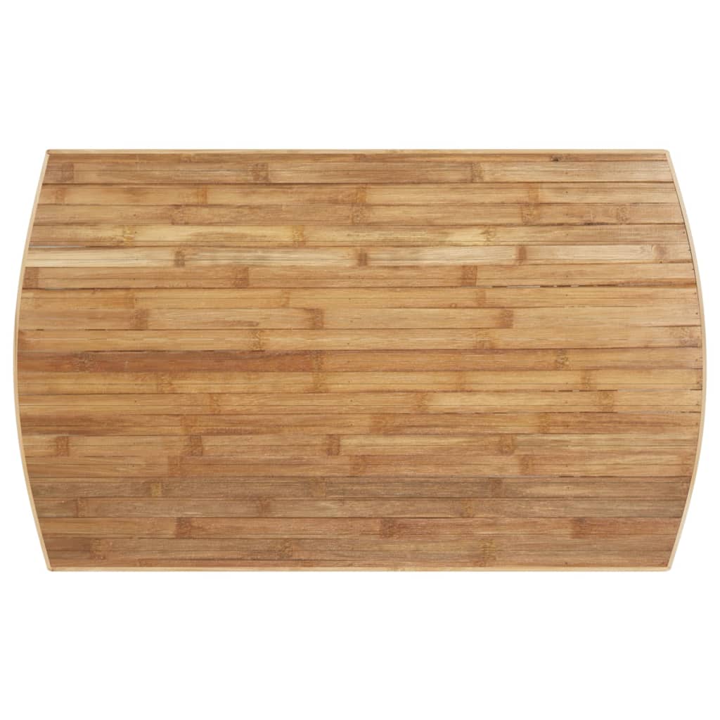 Bamboo Garden Coffee Table 90x55x37 cm – Natural Outdoor Elegance