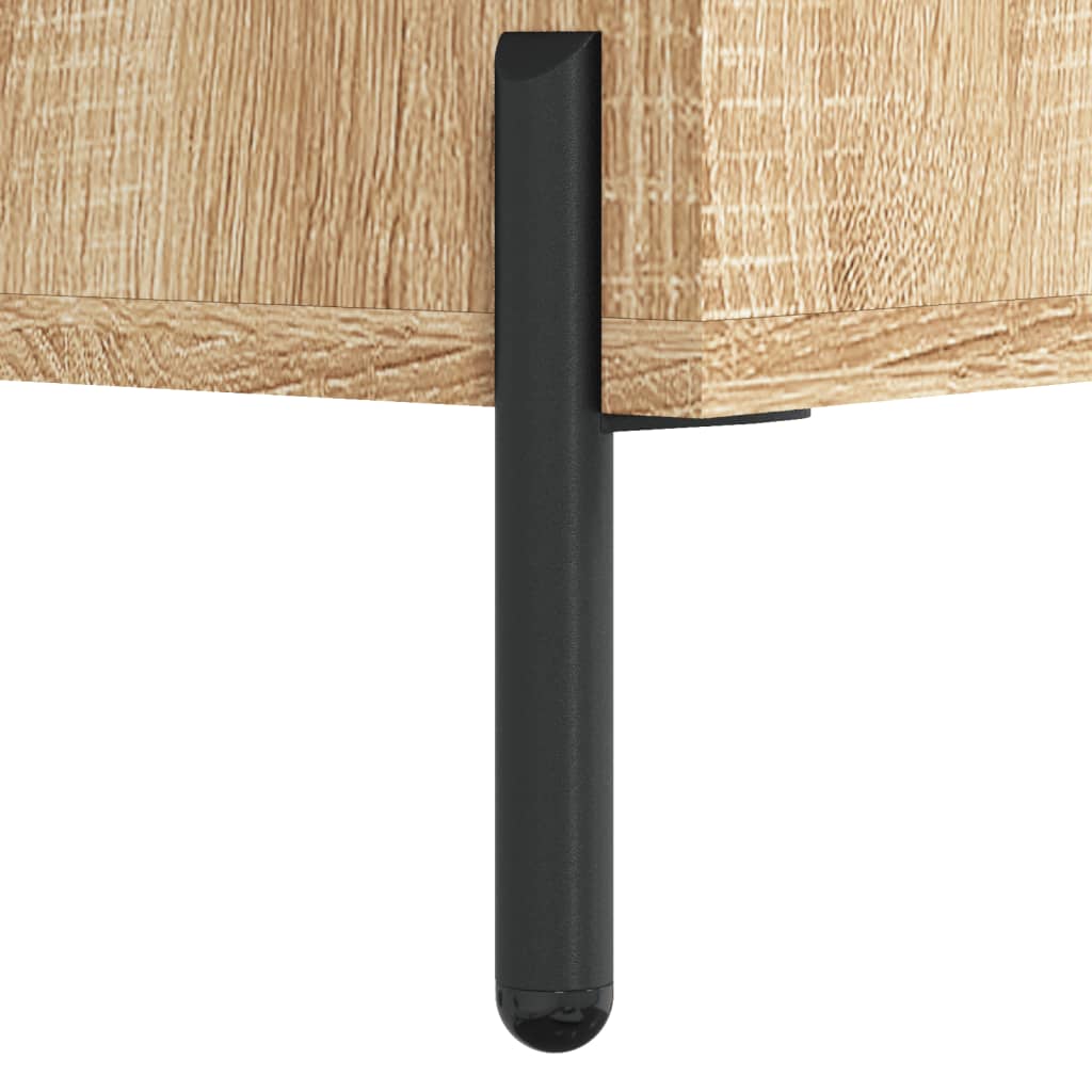 Sonoma Oak Bedside Cabinets 2 pcs - Engineered Wood 40x35x47.5 cm