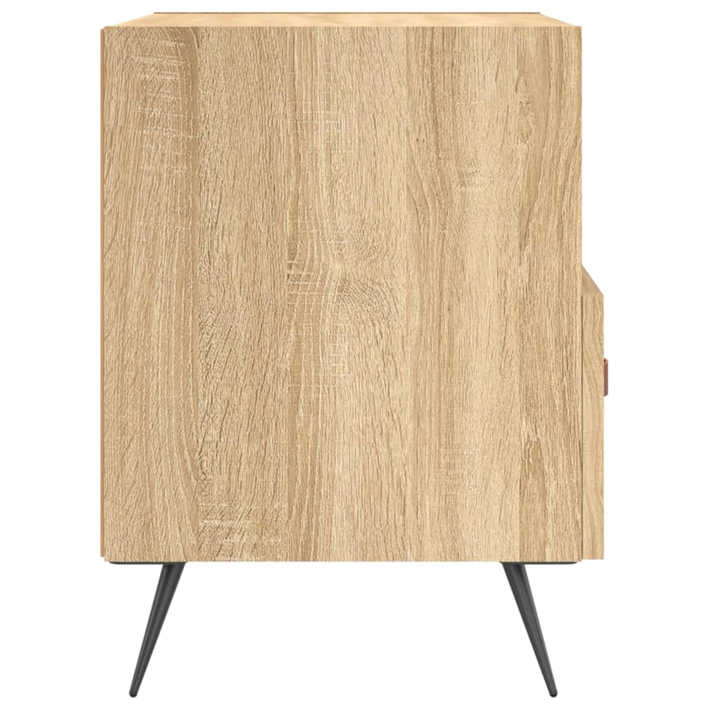 Sonoma Oak Bedside Cabinets 2pcs, 40x35x47.5cm, Engineered Wood